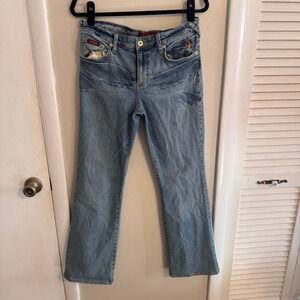 Vintage Baby‎ Phat Womens Bootcut Medium Denim SZ 11